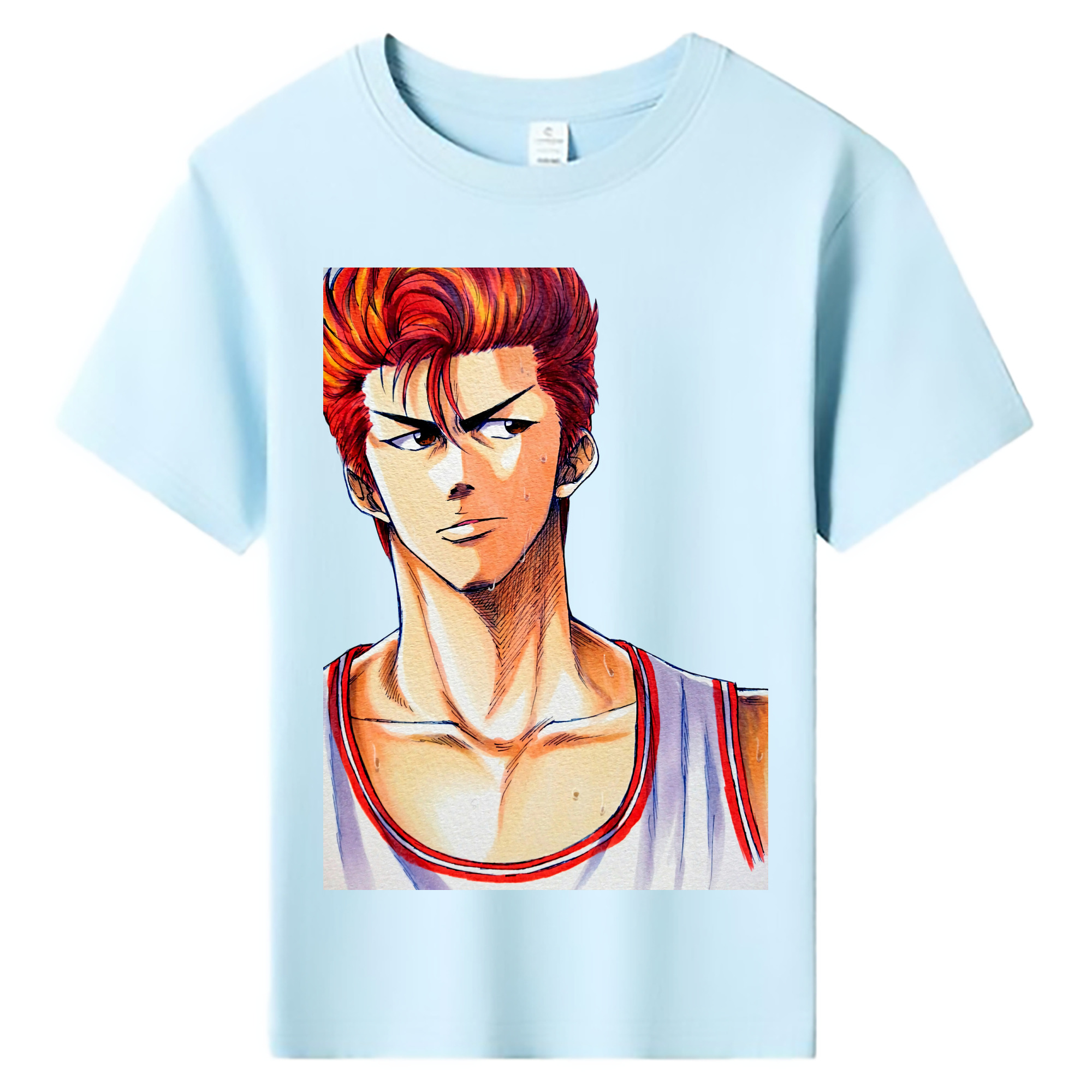 （画像用） SLAM DUNK／スラムダンク 綿100％キッズTシャツ（フロントプリント）